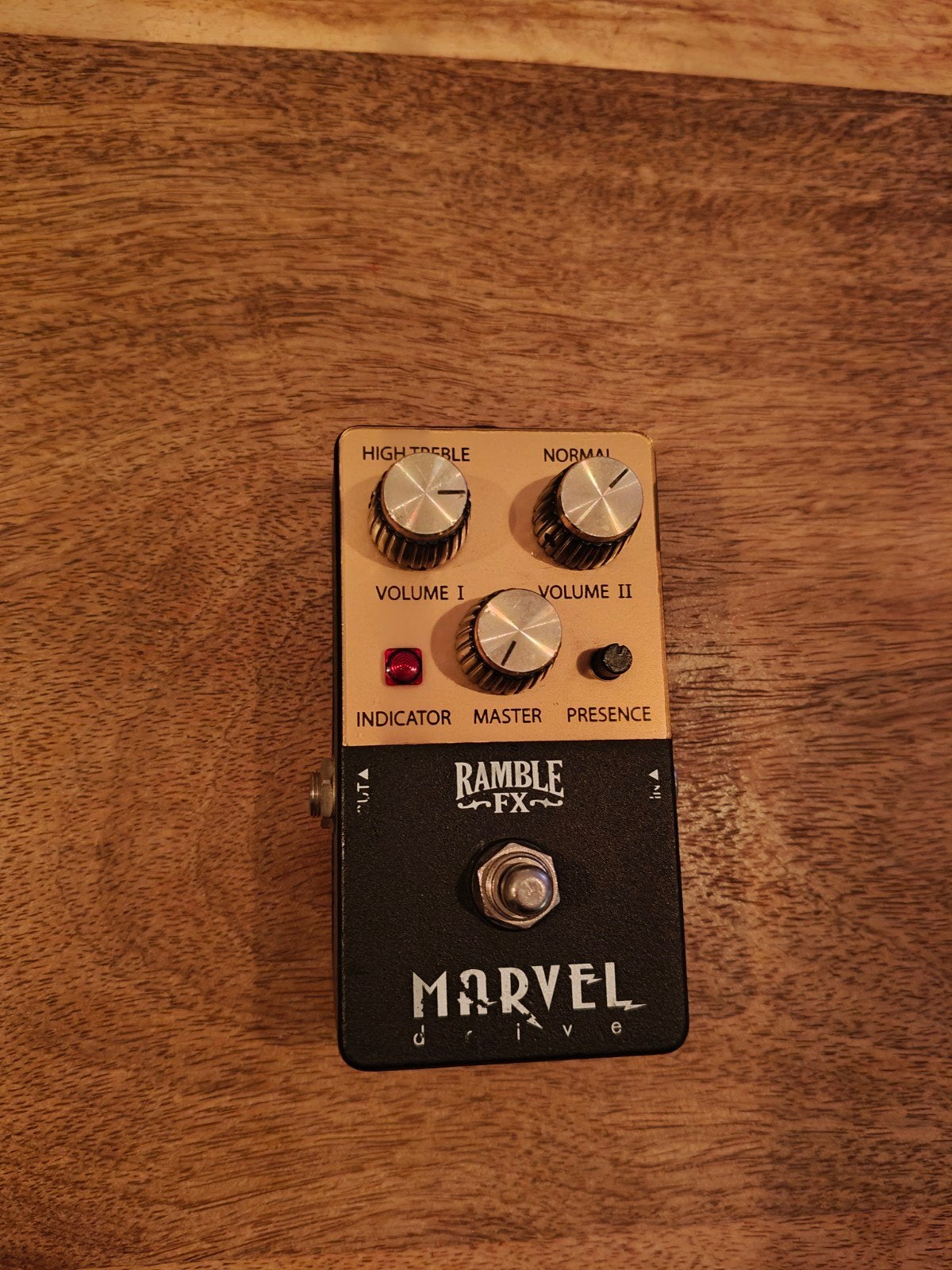 Marvel FX Ramble Drive Overdrive Pedaal, Muziek en Instrumenten, Ophalen of Verzenden, Zo goed als nieuw, Distortion, Overdrive of Fuzz