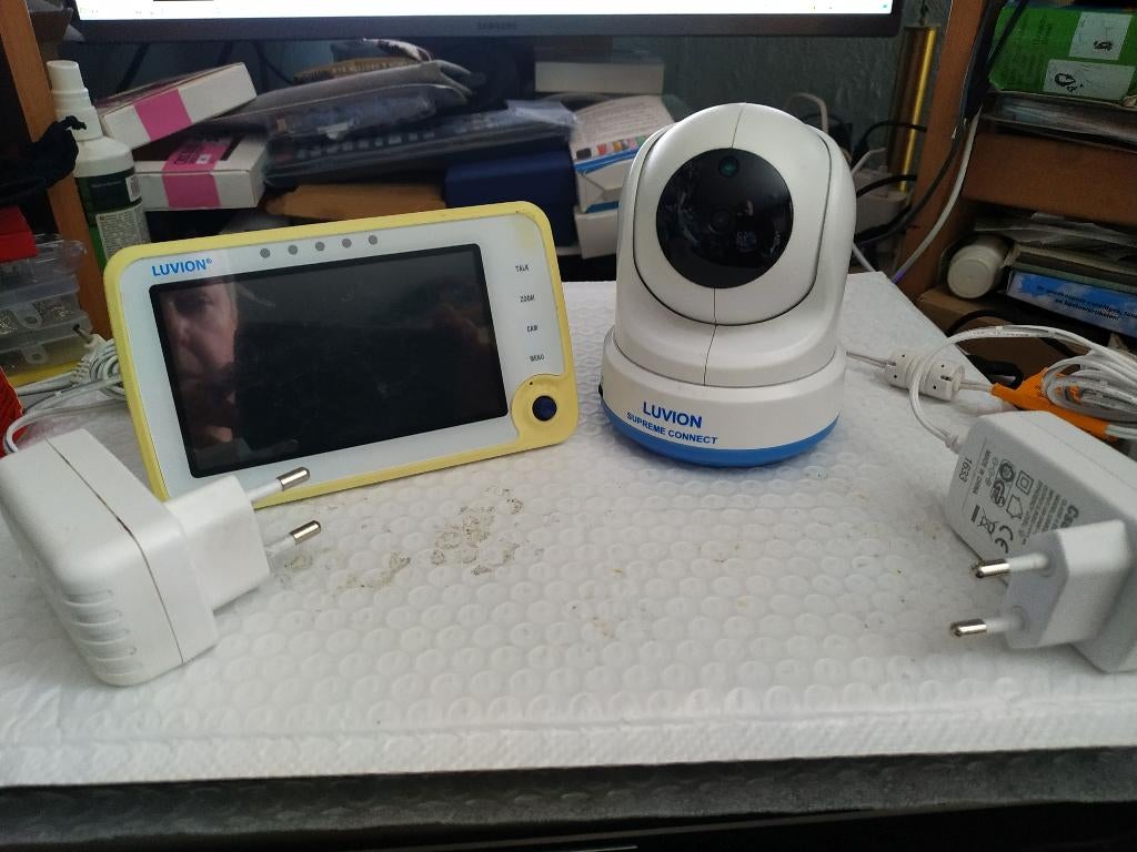 LUVION Supreme Connect Babyfoon met camera, Ophalen of Verzenden, Gebruikt, 100 tot 250 meter, Camera