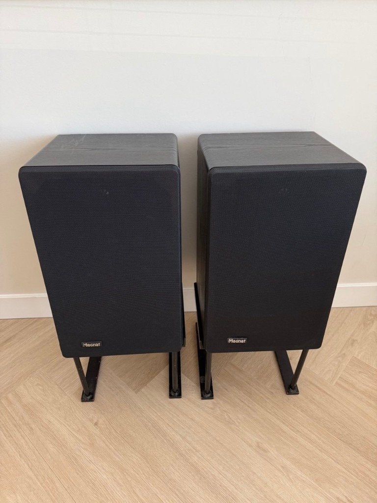 Magnat All-Ribbon 5M MK IV + zware custom voeten, Audio, Tv en Foto, Luidsprekers, Ophalen, Stereo speakers, Gebruikt, 120 tot 150 watt