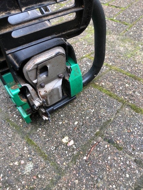 Kettingzaag benzine PCS 46 Z, Tuin en Terras, Ophalen, Gebruikt, Overige soorten