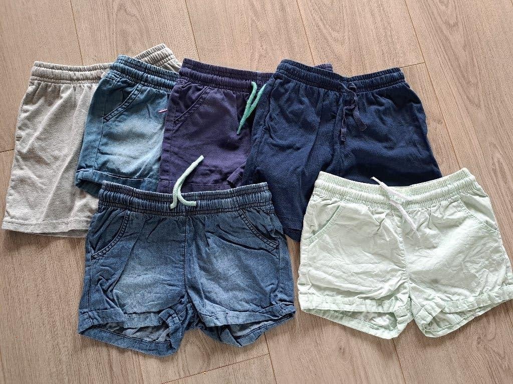 Korte broeken maat 110 diverse merken, Ophalen of Verzenden, Gebruikt, Jongen, Broek