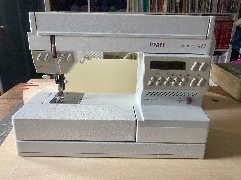 PFAFF 1467 naaimachine, Hobby en Vrije tijd, Naaimachines en Toebehoren, Ophalen of Verzenden, Gebruikt, Naaimachine, Pfaff