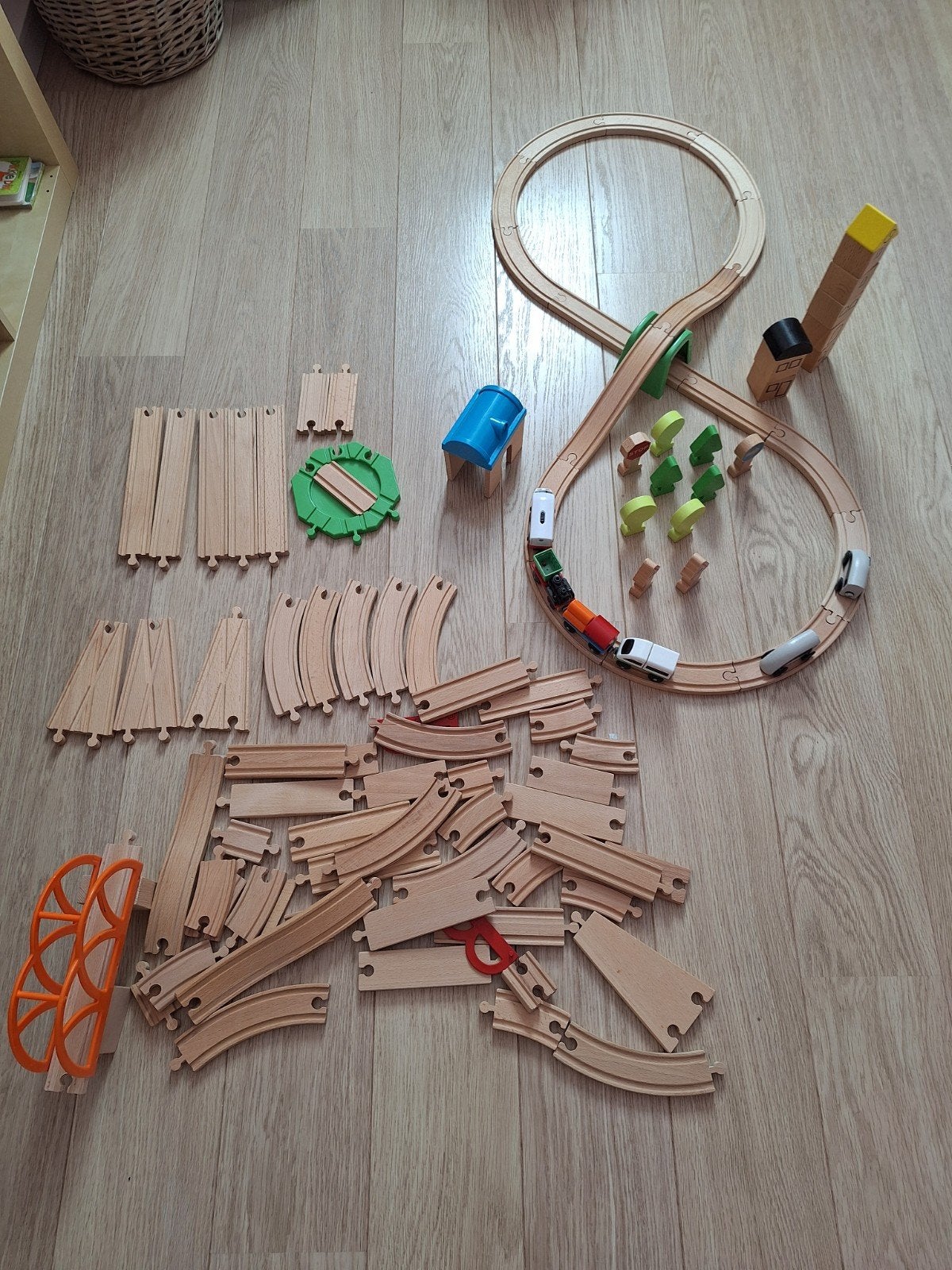 Ikea Lillabo treinset + uitbreidingen, Ophalen, Zo goed als nieuw