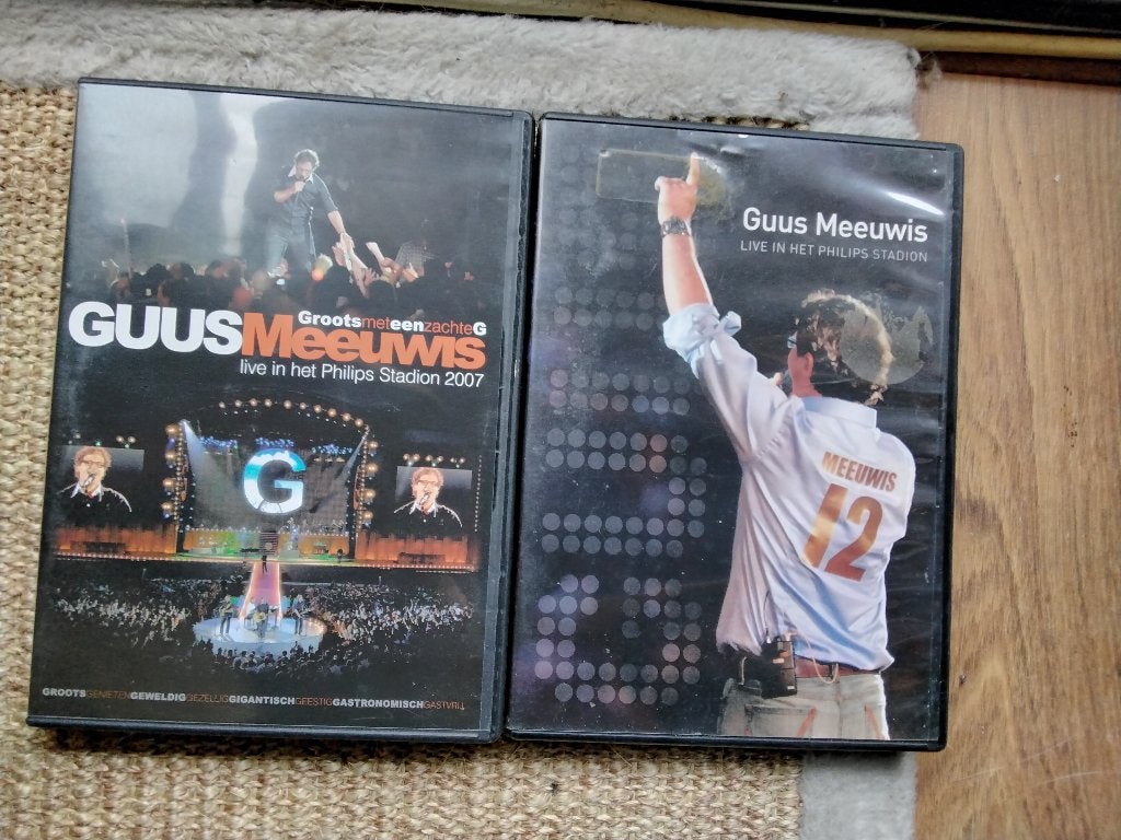Guus Meeuwis 2 dvds, origineel, Alle leeftijden, Boxset, Muziek en Concerten, Ophalen of Verzenden