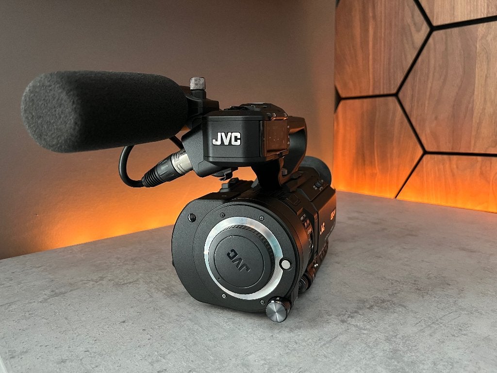 JVC LS300 4K Camera + Accu’s, Audio, Tv en Foto, Fotografie | Professionele apparatuur, Ophalen, Gebruikt