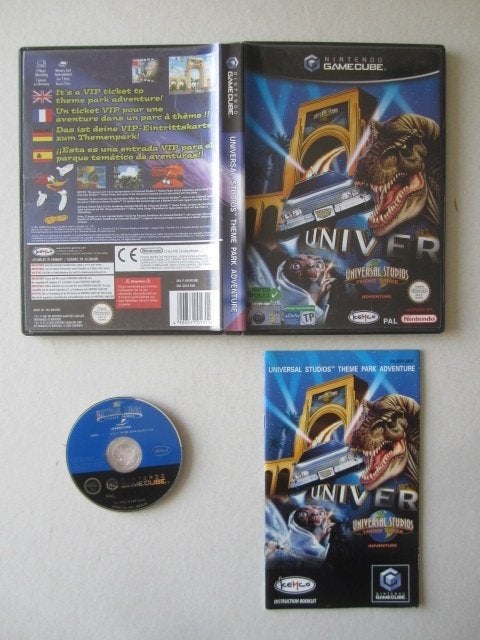 Universal Studios Nintendo Gamecube, Spelcomputers en Games, Games | Nintendo GameCube, Zo goed als nieuw, Overige genres, 3 spelers of meer