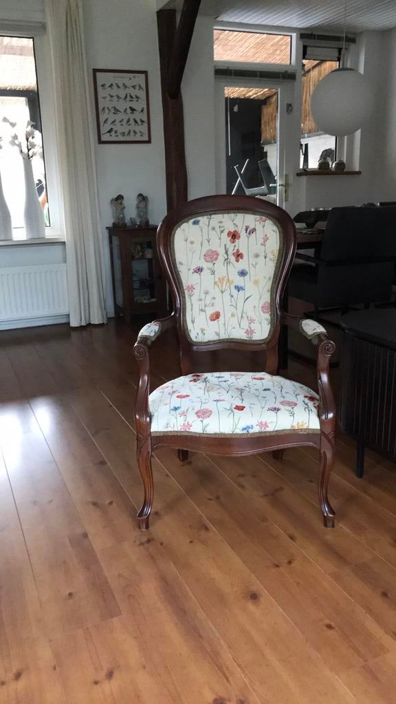 Gezellige stoel, Gebruikt, Overige kleuren, Stof, Eén