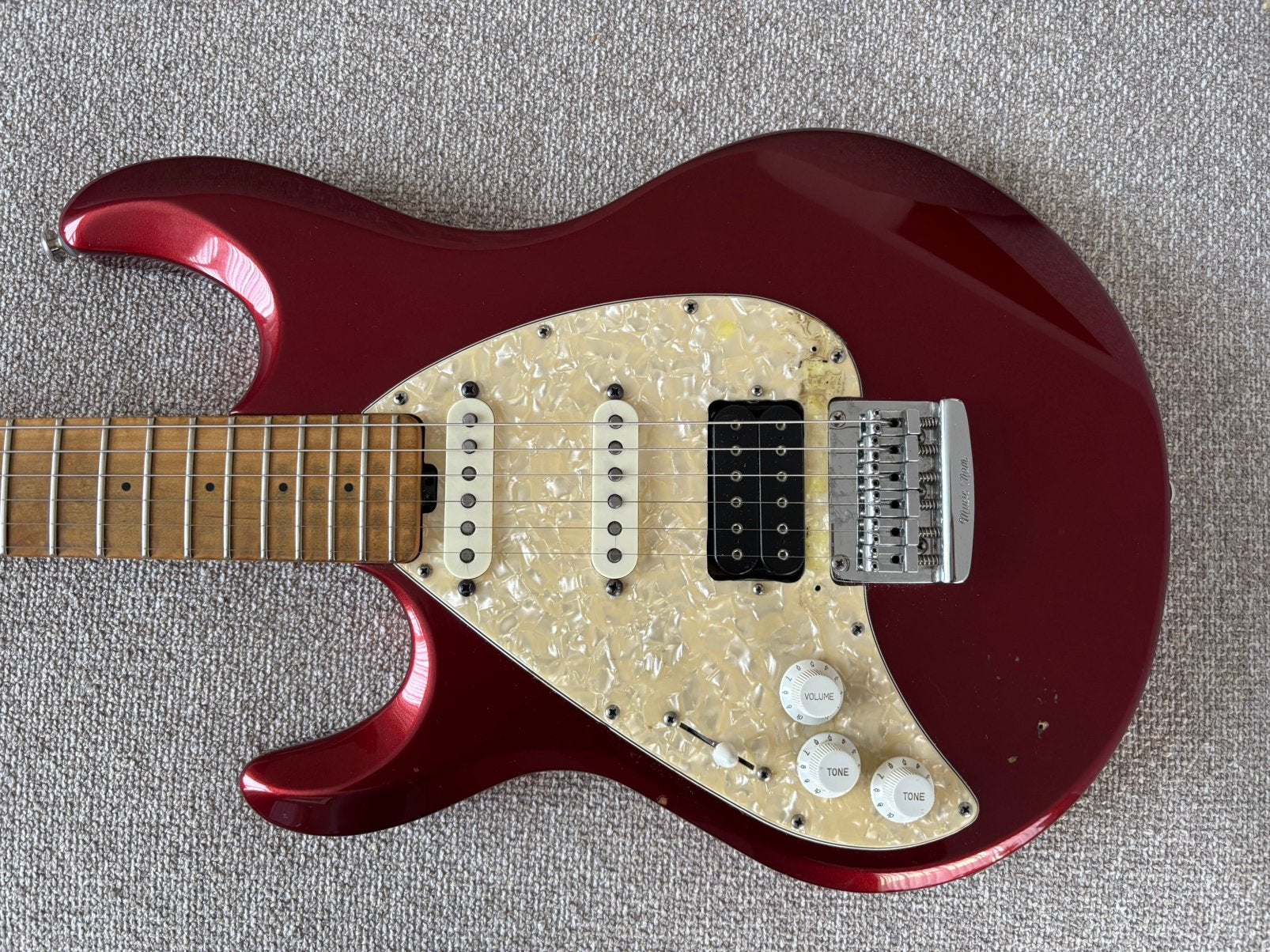 Music man Silhouette Special Linkshandige Linkshandig Lefty, Ophalen of Verzenden, Gebruikt, Solid body, Overige merken