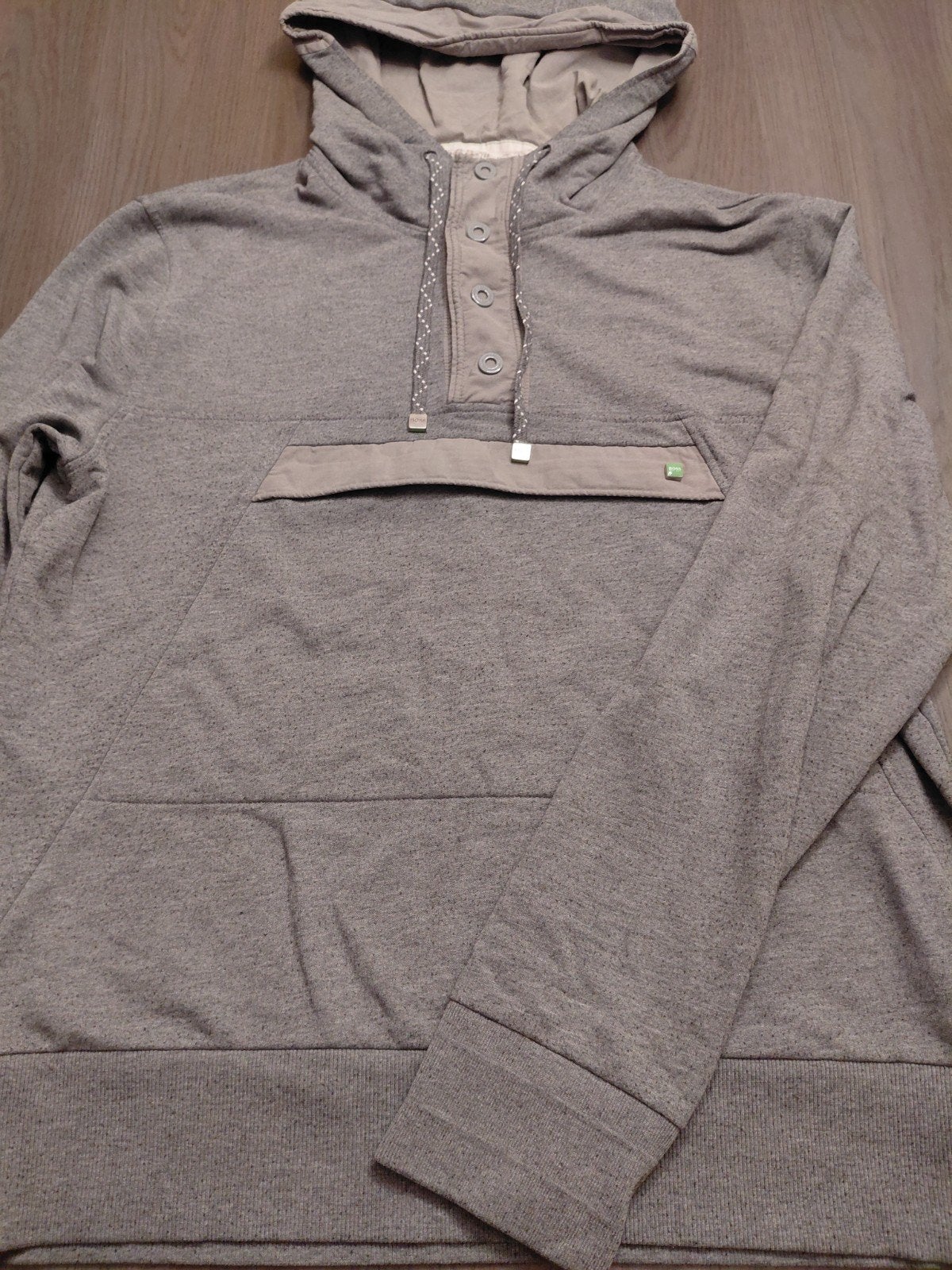 HUGO BOSS (BOSS Green) Hoodie - Maat M, Maat 48/50 (M), Ophalen of Verzenden, Hugo Boss, Grijs