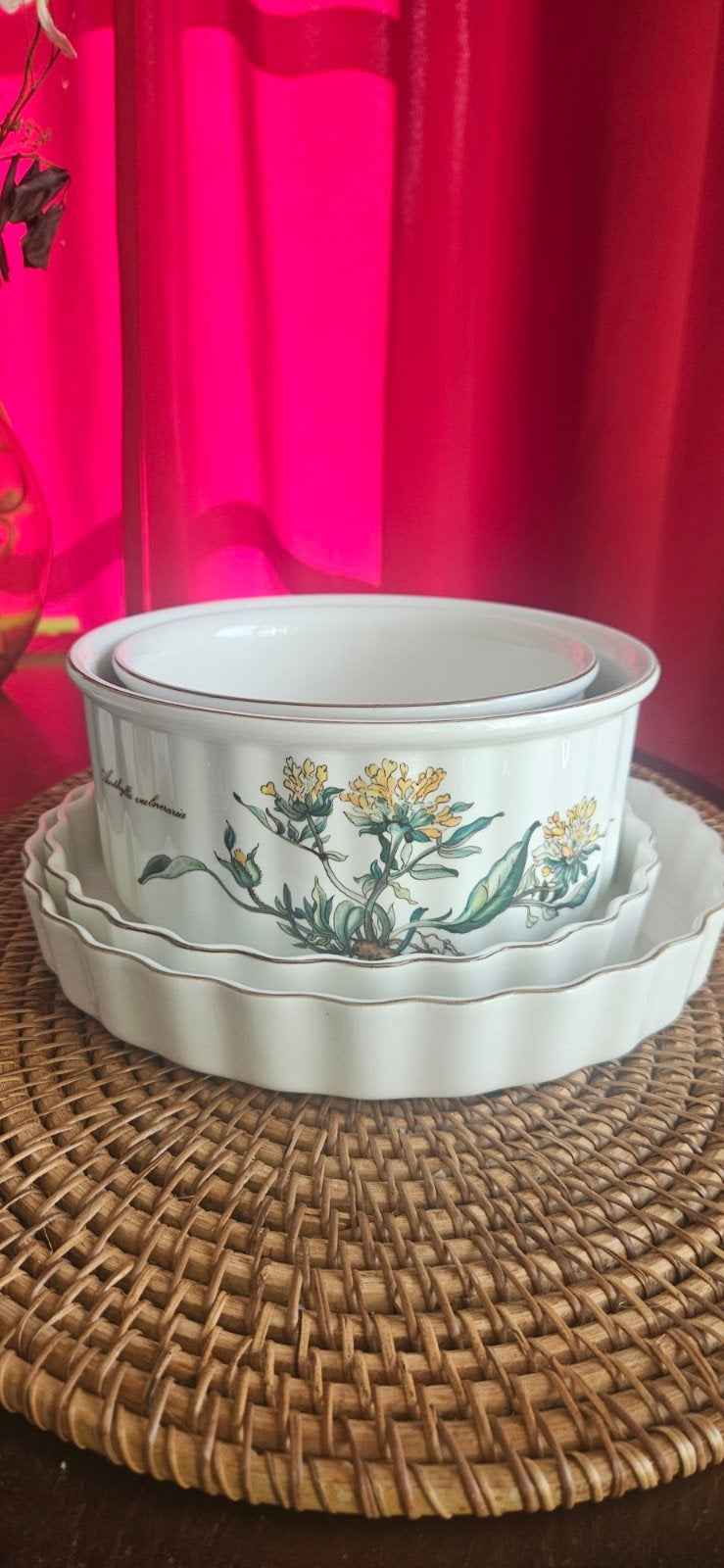 Villeroy & Boch Botanica Ovenschalen en Quichevormen, Gebruikt, Villeroy & Boch, Vintage, Ophalen of Verzenden