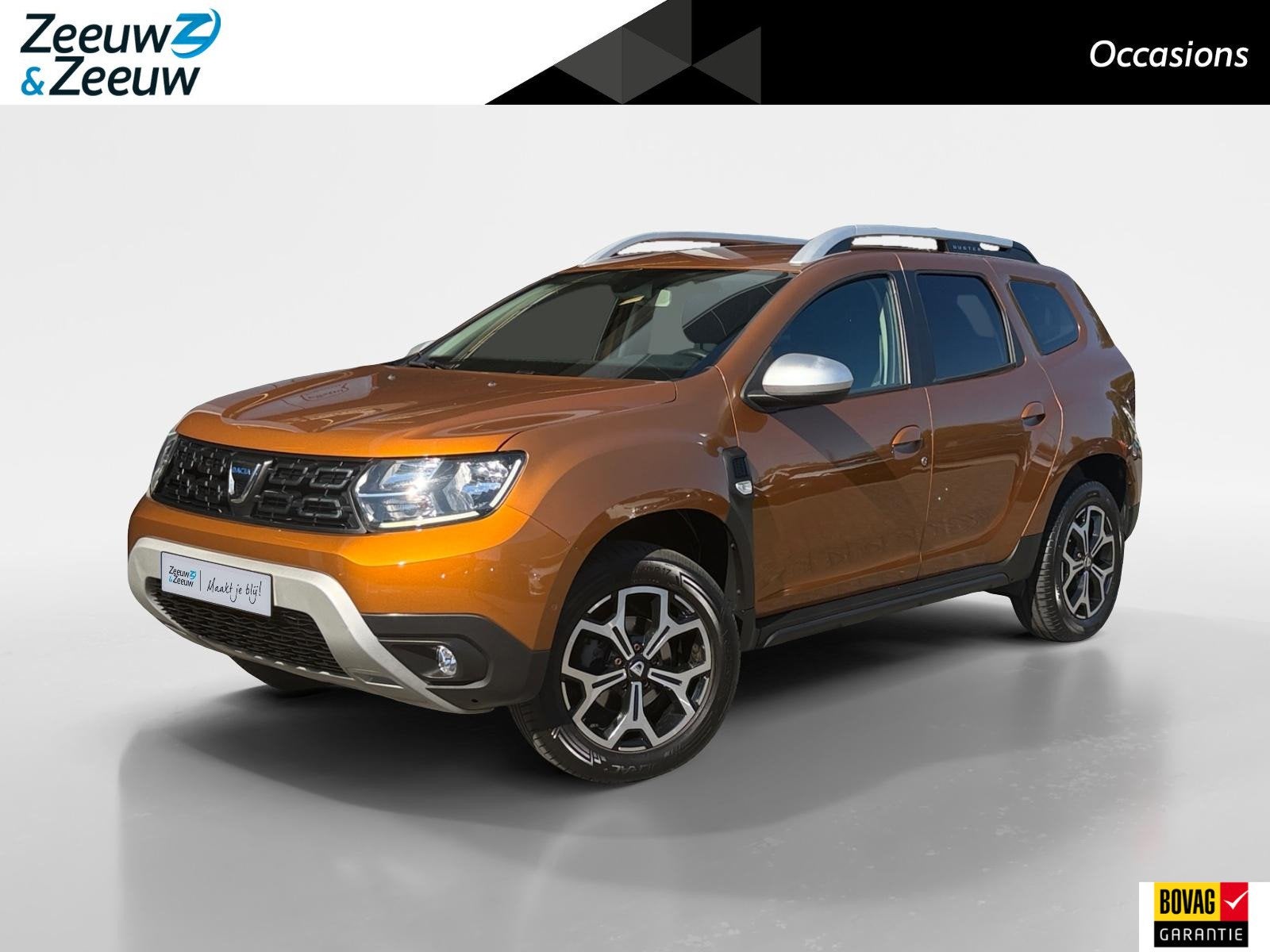 Dacia Duster 1.2 TCe Prestige | Camara | Navigatie | Trekhaa, Auto's, Voorwielaandrijving, 12 maanden, Gebruikt, 635 kg