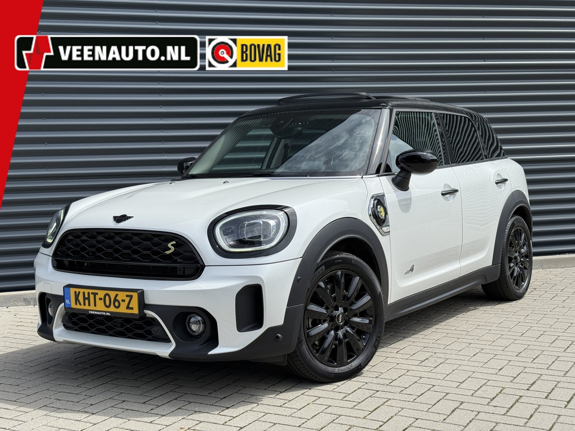 MINI Countryman 2.0 Cooper SE ALL4 Pano/H&K/Camera/Apple, Auto's, Mini, Automaat, Dealer onderhouden, Gebruikt, Zwart