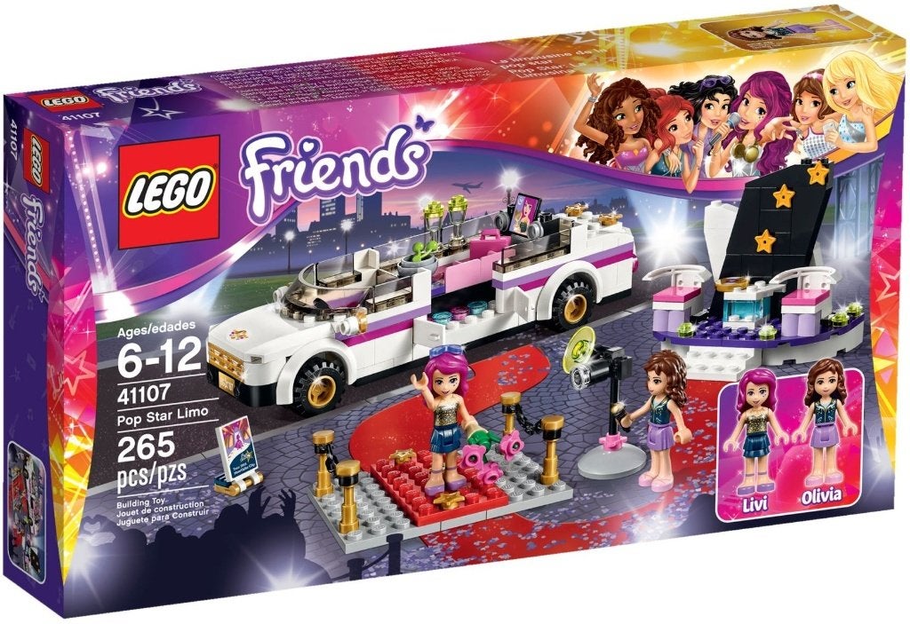 41107 - Friends: Pop Star Limousine, Hello@support.lego.com, Lego, Nieuw, Ophalen of Verzenden
