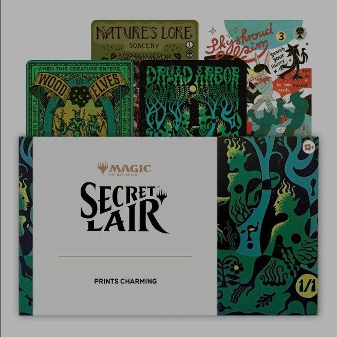Magic: The Gathering Secret Lair: Prints Charming, Ophalen of Verzenden, Nieuw, Meerdere kaarten, Foil