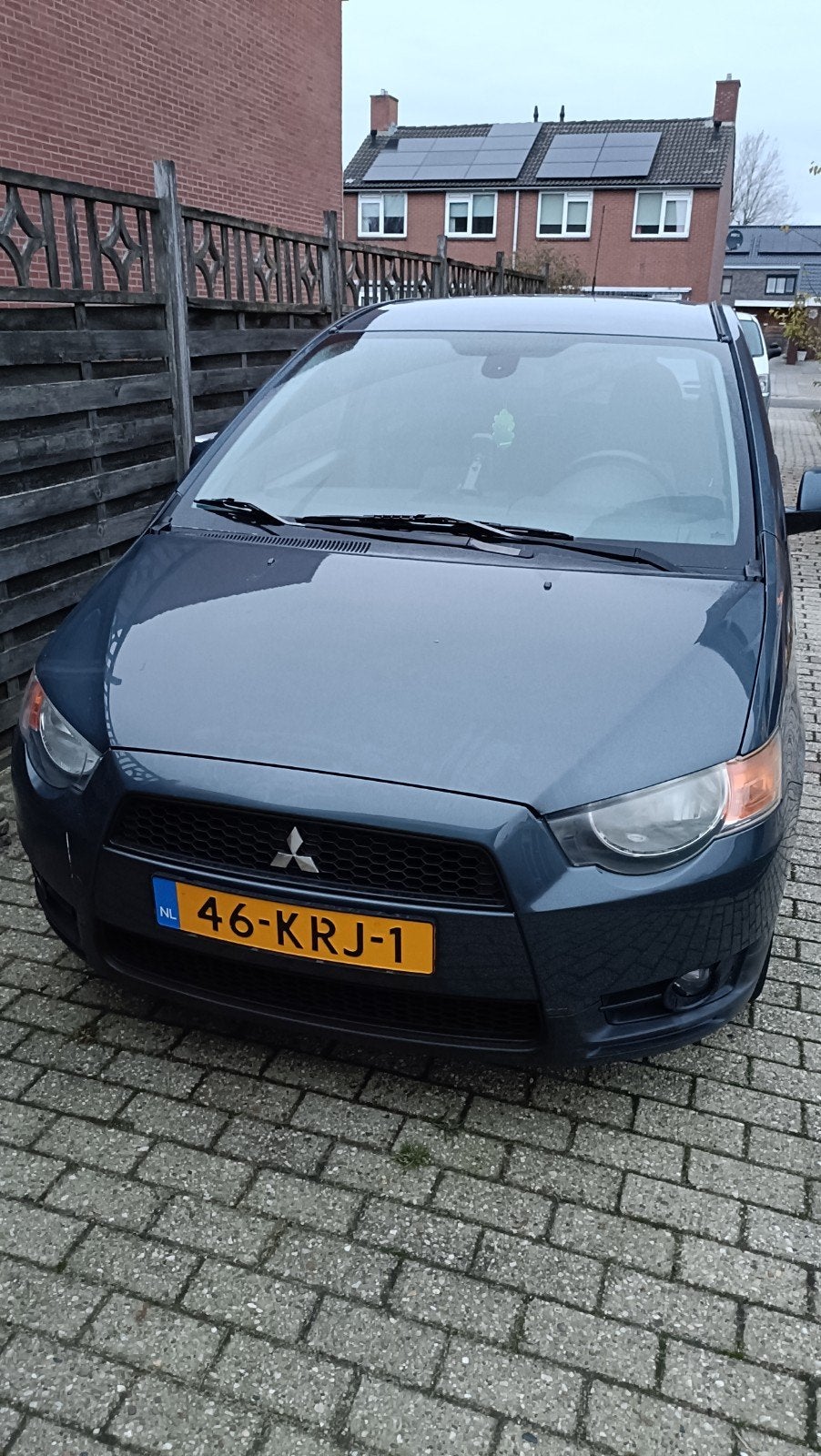 Mitsubishi Colt 1.3 5-DR 2010 Grijs, 122580km, apk okt 2027, Auto's, Voorwielaandrijving, Stof, 31 €/maand, Colt
