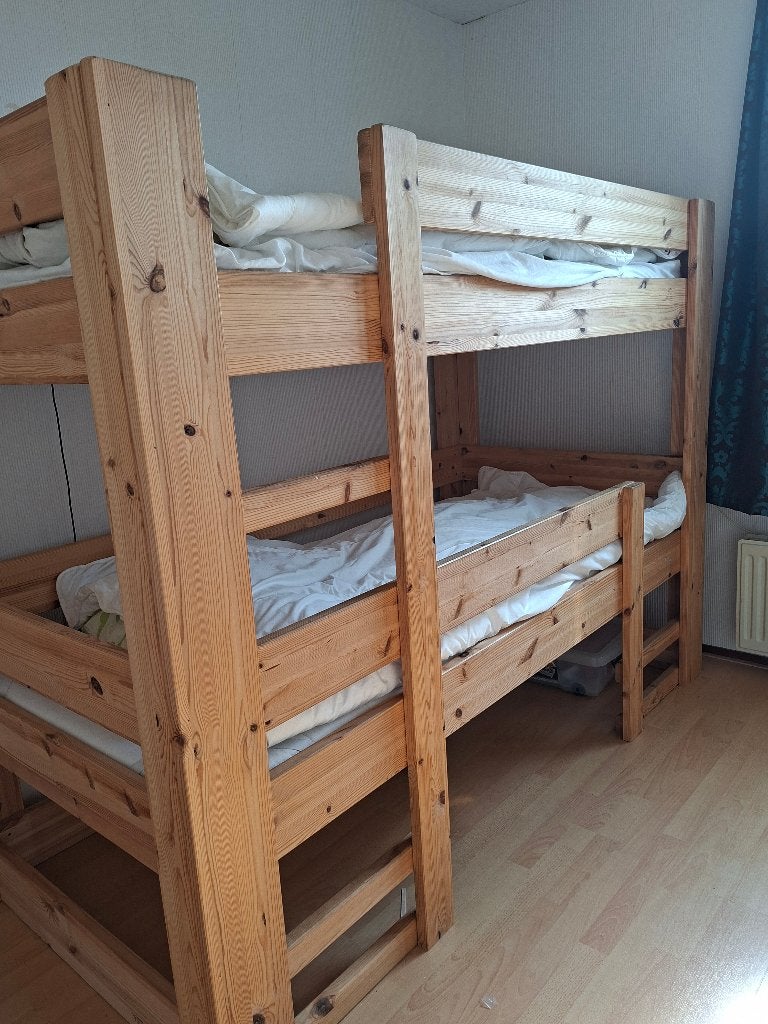 Stapelbed, Huis en Inrichting, Slaapkamer | Stapelbedden en Hoogslapers, Ophalen, Gebruikt, 90 cm, 160 tot 180 cm