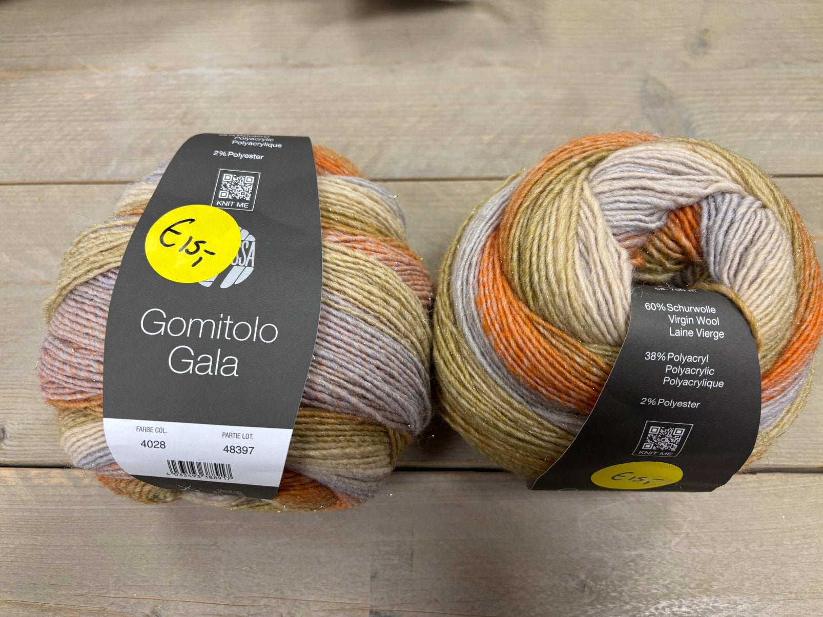 Lana Grossa Gomitolo Gala, Wol & Zo Beilen, Romhof12a, Breien of Haken, Nieuw