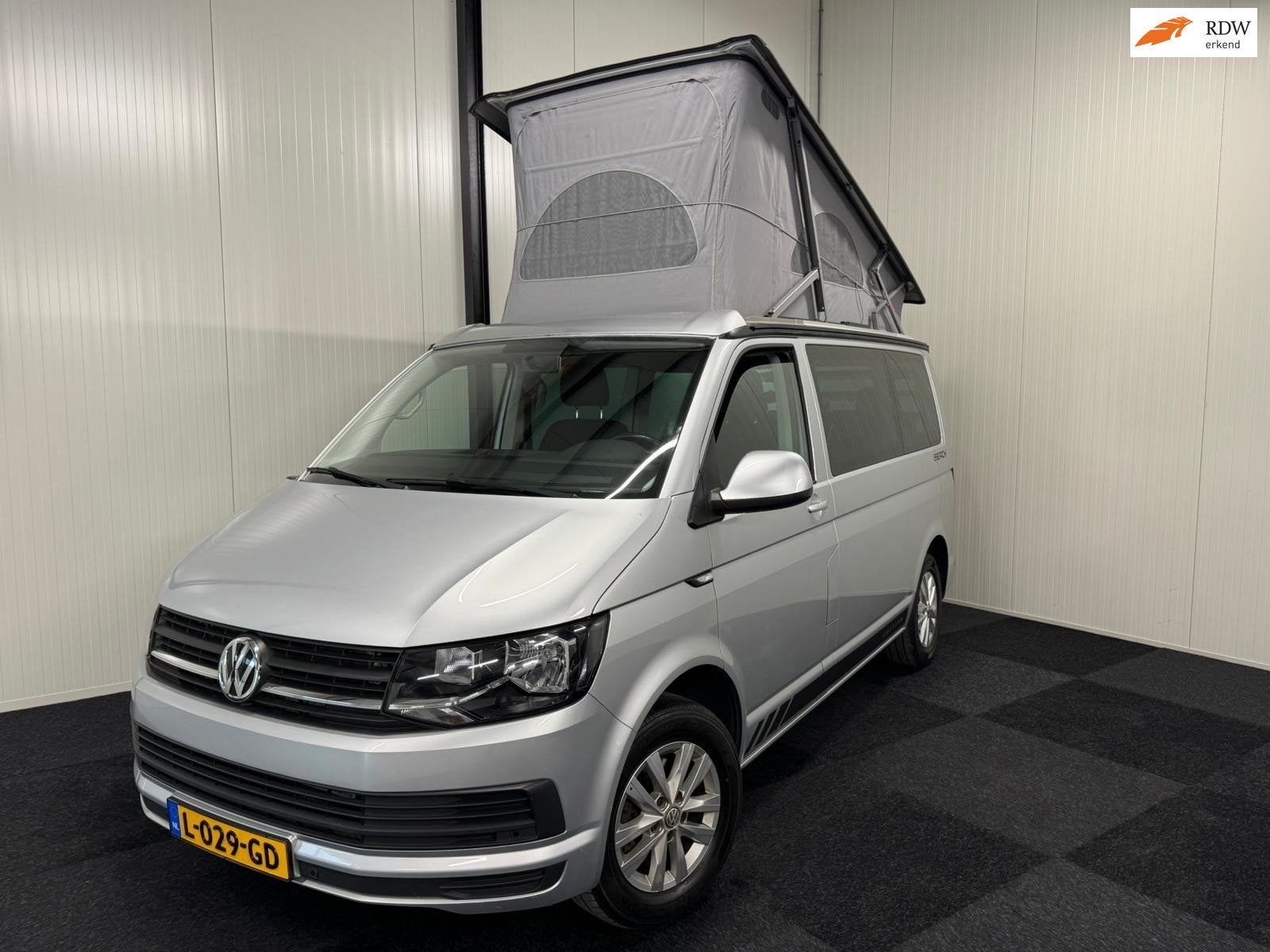Volkswagen T6 Camper 2016 150 PK EURO6 4SLAAP/7ZITS/HEFDAK/C, Caravans en Kamperen, Besucherdienst.hannover@volkswagen.de, ESP-stabiliteitscontrole
