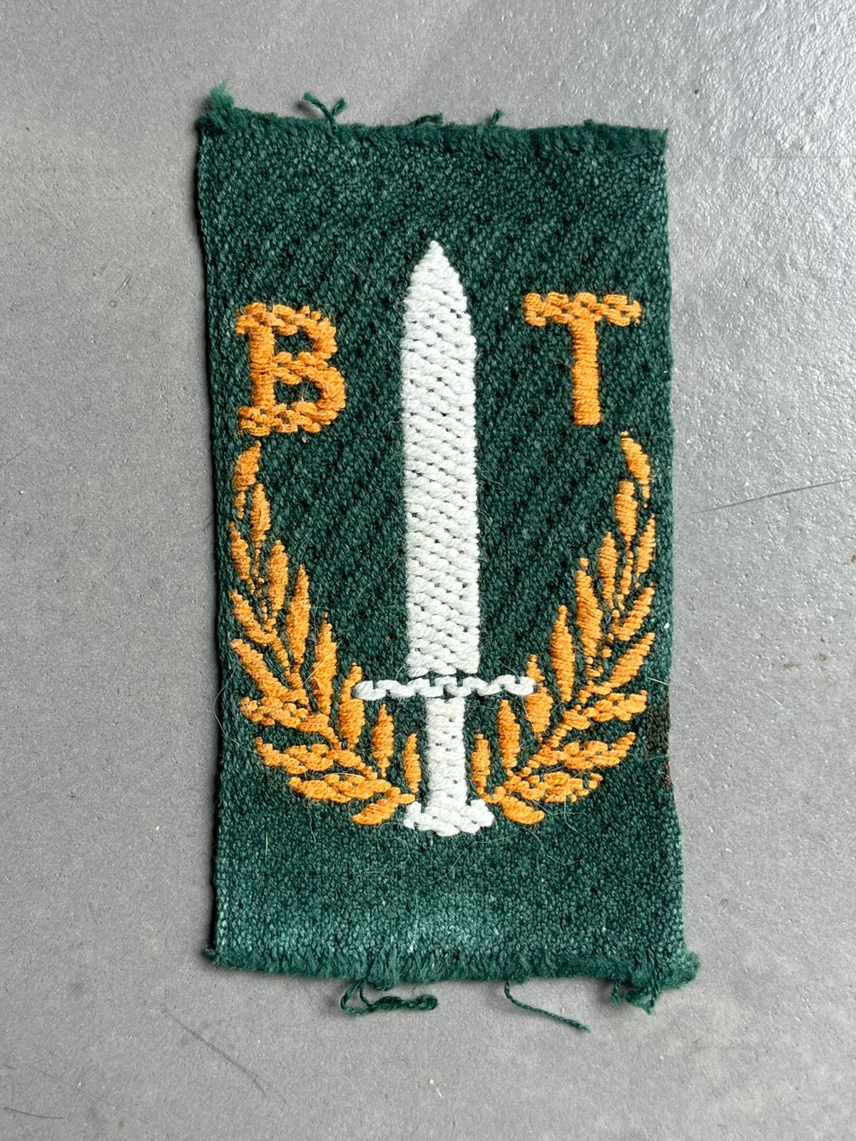 Mouwembleem Bewakingstroepen Ned. Indië, Verzenden, Landmacht, Nederland, Embleem of Badge