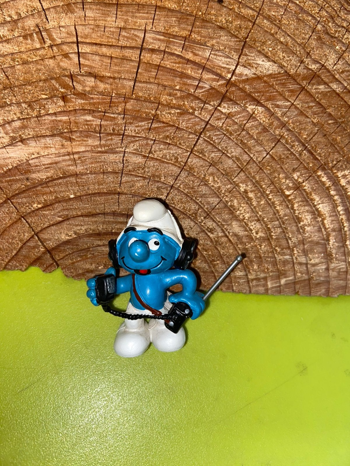 Smurfen smurf met walkman lange antenne, Verzamelen, Ophalen of Verzenden, Zo goed als nieuw, Verschillende Smurfen
