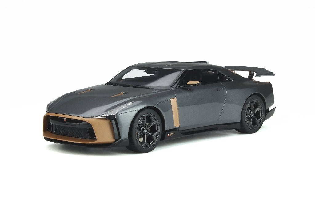 Nissan GT-R50 Italdesign Nismo Kinetic Grey GT Spirit GT300, Hobby en Vrije tijd, Modelauto's | 1:18, Overige merken, Auto, Verzenden