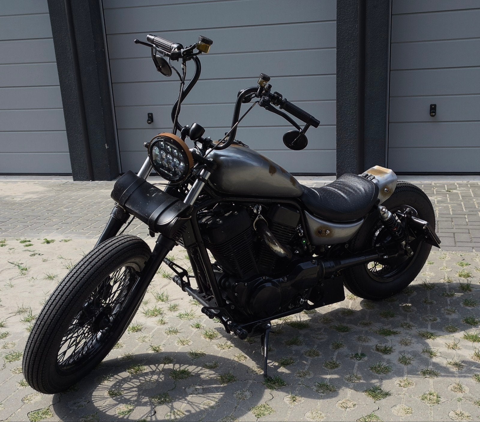Dikke Suzuki Intruder vs1400 chopper/bobber, Motoren, Motoren | Suzuki, Cardan-aandrijving, 2 cilinders, Gebruikt, 1400 cc