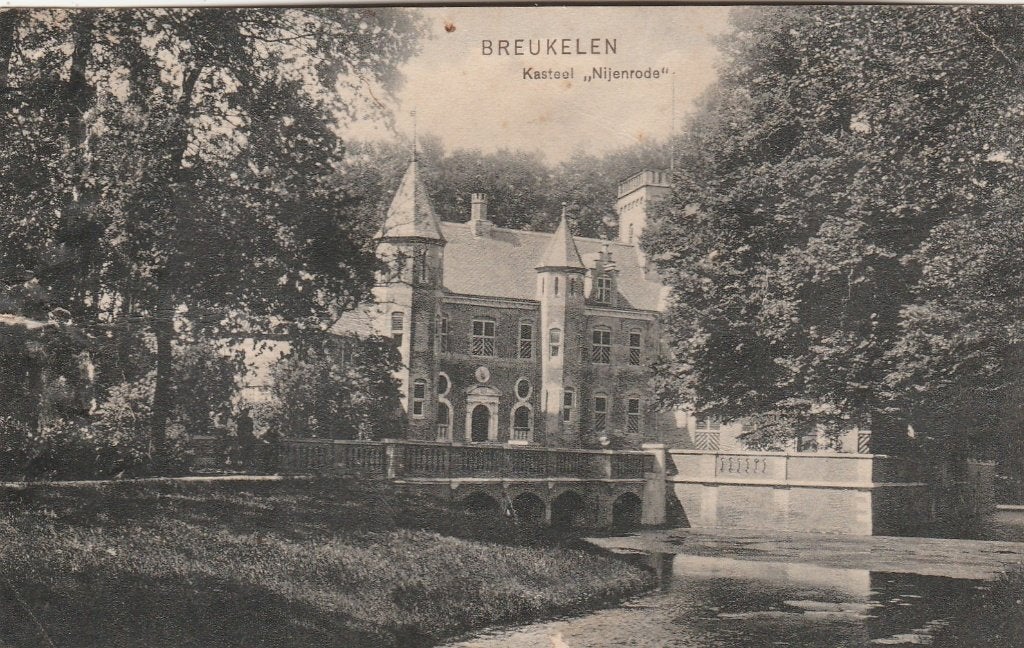 breukelen- kasteel nijenrode, Ophalen of Verzenden, 1940 tot 1960, Gelderland