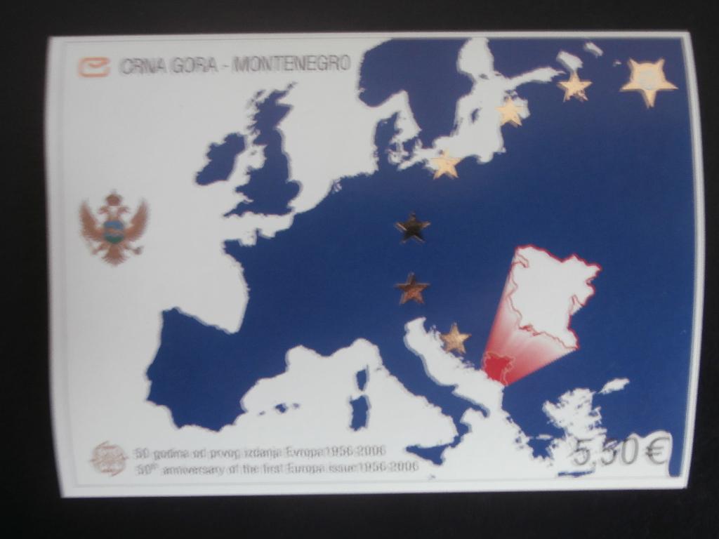 MONTENEGRO 2006; BLOK EUROPAZEGELS, Verzenden, Overige landen, Postfris