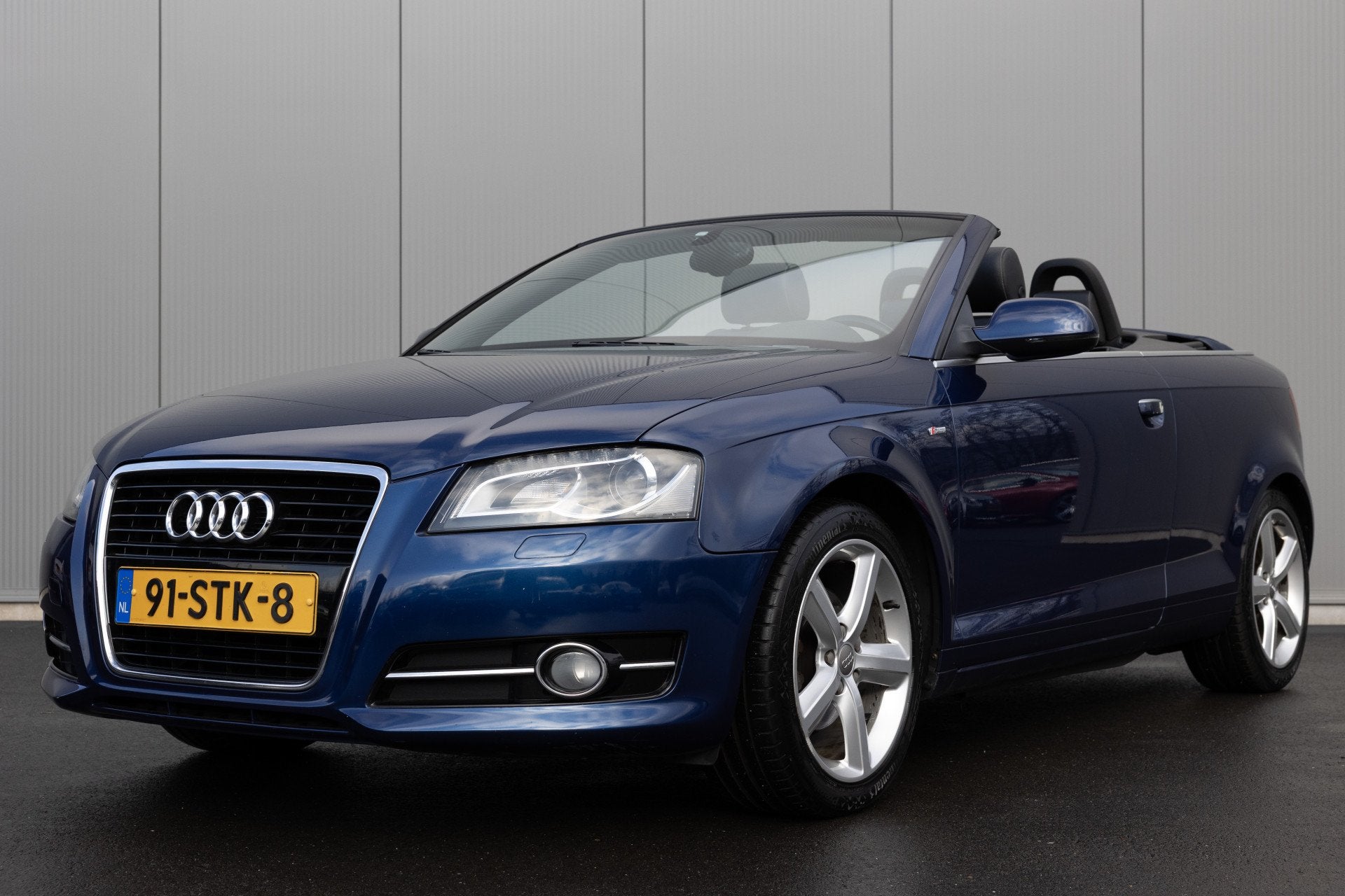Audi A3 Cabriolet | 2X S-line | NL- AUTO | LEDER | NAVI | CL, Auto's, Audi, Voorwielaandrijving, Euro 5, Gebruikt, Zwart