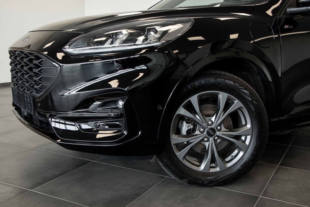 Ford Kuga 2.5 PHEV ST-Line X| Navi| Camera| Electrische Acht, Auto's, Ford, Gebruikt, Zwart, 4 cilinders, Bedrijf