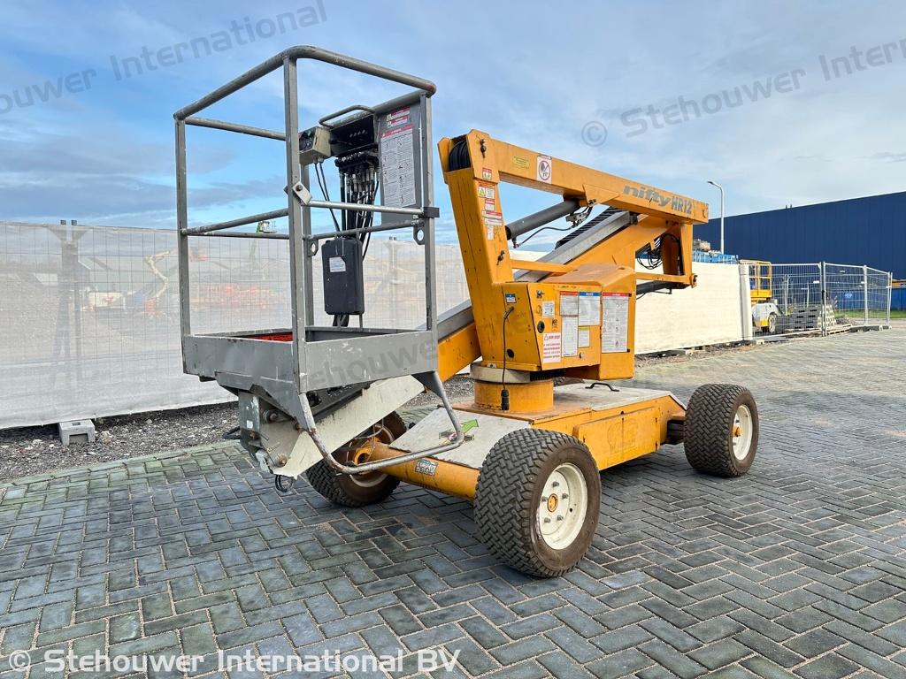 Niftylift HR12NE knik-telescoop hoogwerker Nifty Lift HR 12, Niftylift, Ervice.eu@niftylift.com, Industriestraat 12
6135 KH  Sittard, NL