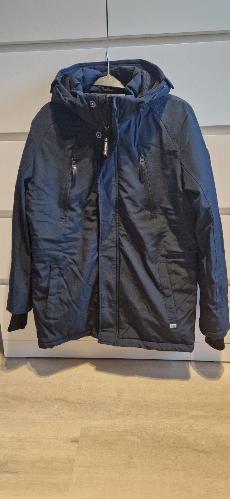 Cars Jeans donkerblauwe winterjas maat 16, Ophalen of Verzenden, Zo goed als nieuw, Jas, Jongen