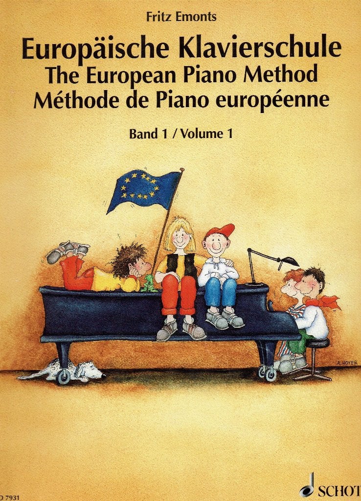 Fritz Emonts - Méthode de piano Européenne. Manuel de piano, Ophalen, Klassiek, Zo goed als nieuw, Artiest of Componist