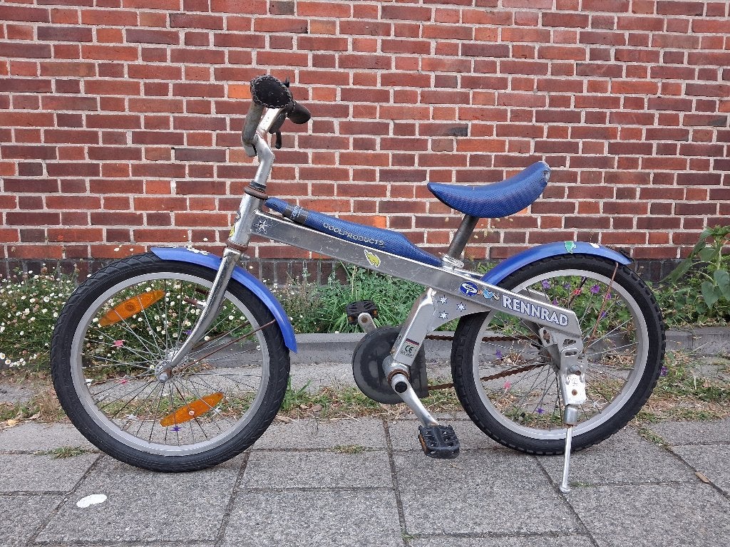 Sportieve kinderfiets, Ophalen, Terugtraprem, Onbekend, 16 tot 20 inch