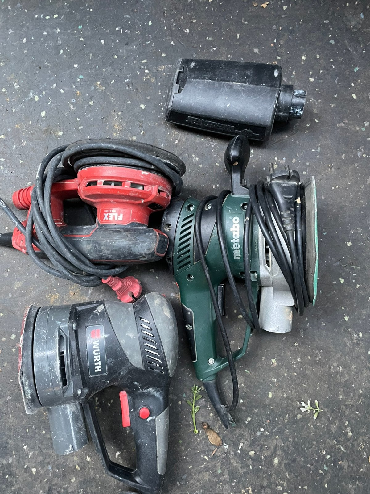 Excentrische schuurmachine flex ,wurth,metabo, Ophalen, Zo goed als nieuw, Minder dan 600 watt, Excentrische schuurmachine