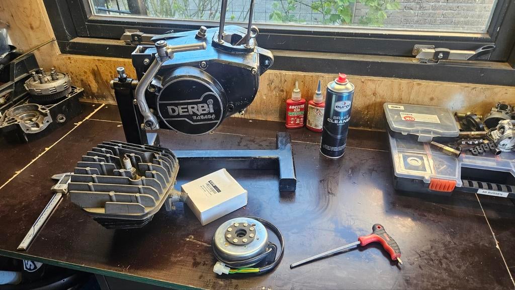 Derbi fds motorblok., Ophalen of Verzenden, Zo goed als nieuw, Blok, Derbi