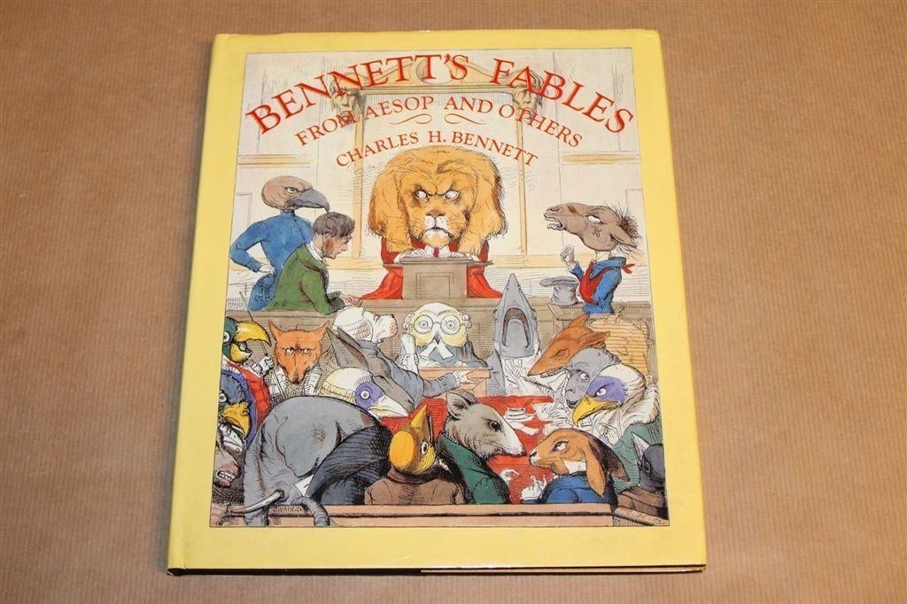 Fabels van Aesopus door C.H. Bennett — Vintage prentenboek, Ophalen of Verzenden, Gelezen