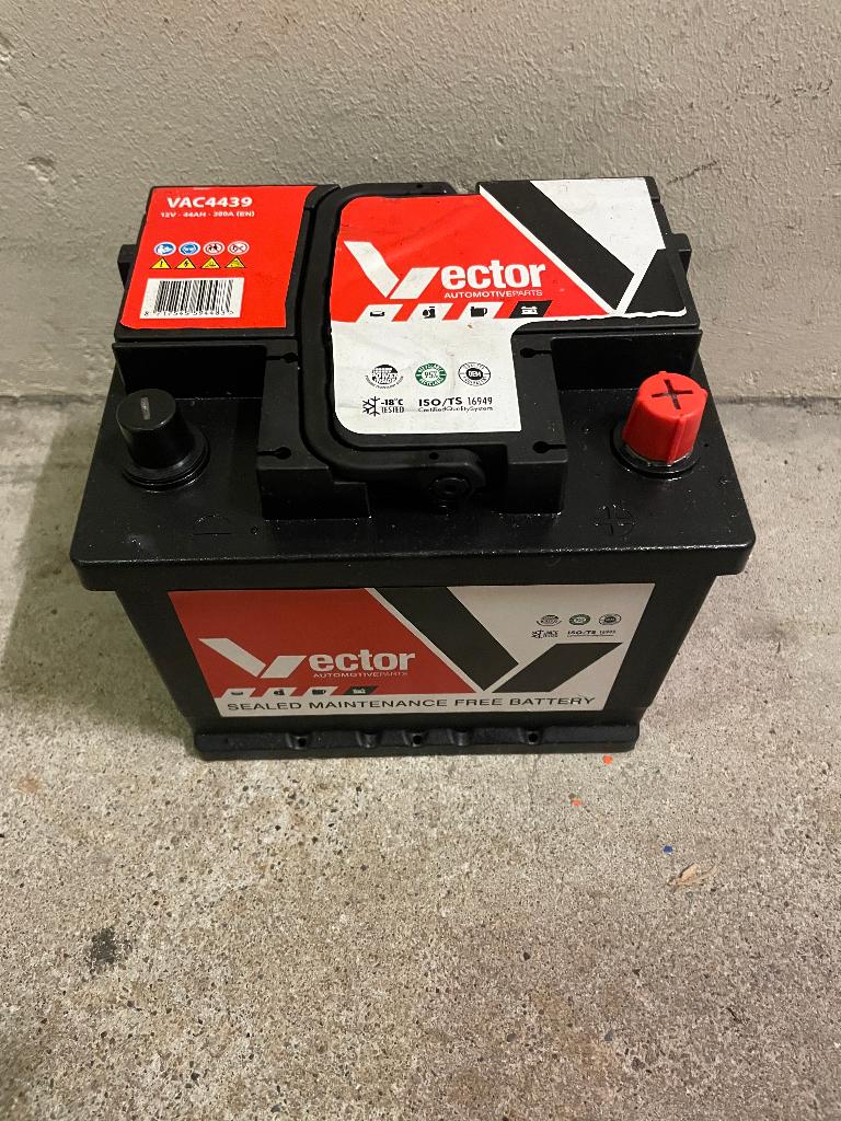Vector accu, Auto-onderdelen, Accu's en Toebehoren, Ophalen, Gebruikt