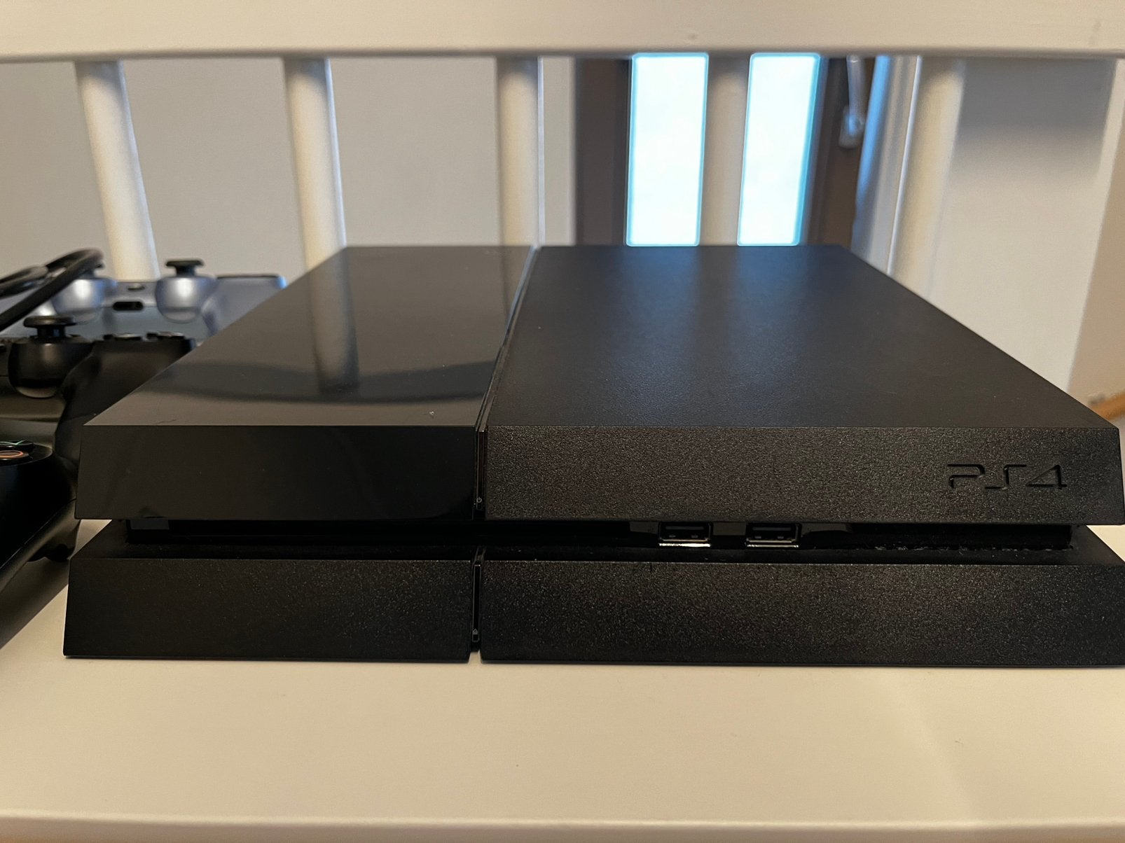 Playstation 4 (500gb) met 3 controllers en 9 games, Ophalen, Original, 500 GB, Gebruikt