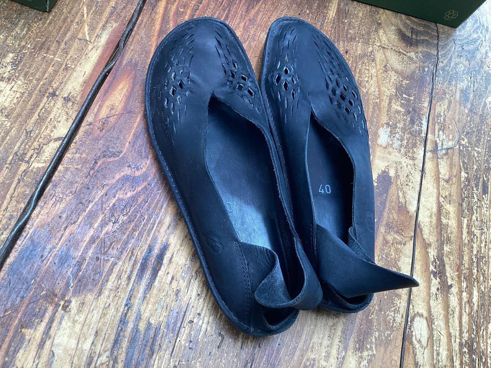 Loint’s muiltjes, Zwart, Zo goed als nieuw, Sandalen of Muiltjes, Ophalen of Verzenden