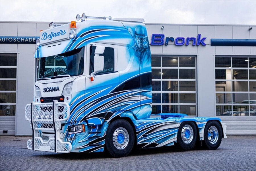 WSI SCANIA S HIGHLINE CS20H 6X2  TWIN STEER BELJAARS, Ophalen of Verzenden, Nieuw, Bus of Vrachtwagen, Wsi