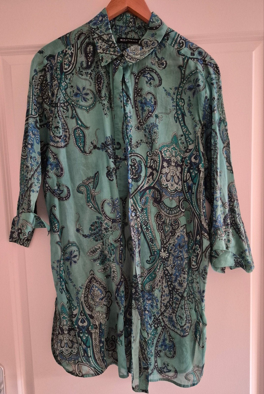 Expresso lange blouse maat 38, Ophalen of Verzenden, Zo goed als nieuw, Maat 38/40 (M), Blauw