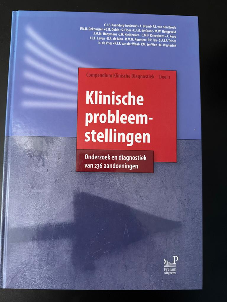 Klinische probleemstellingen, Ophalen of Verzenden, Zo goed als nieuw, Natuurwetenschap