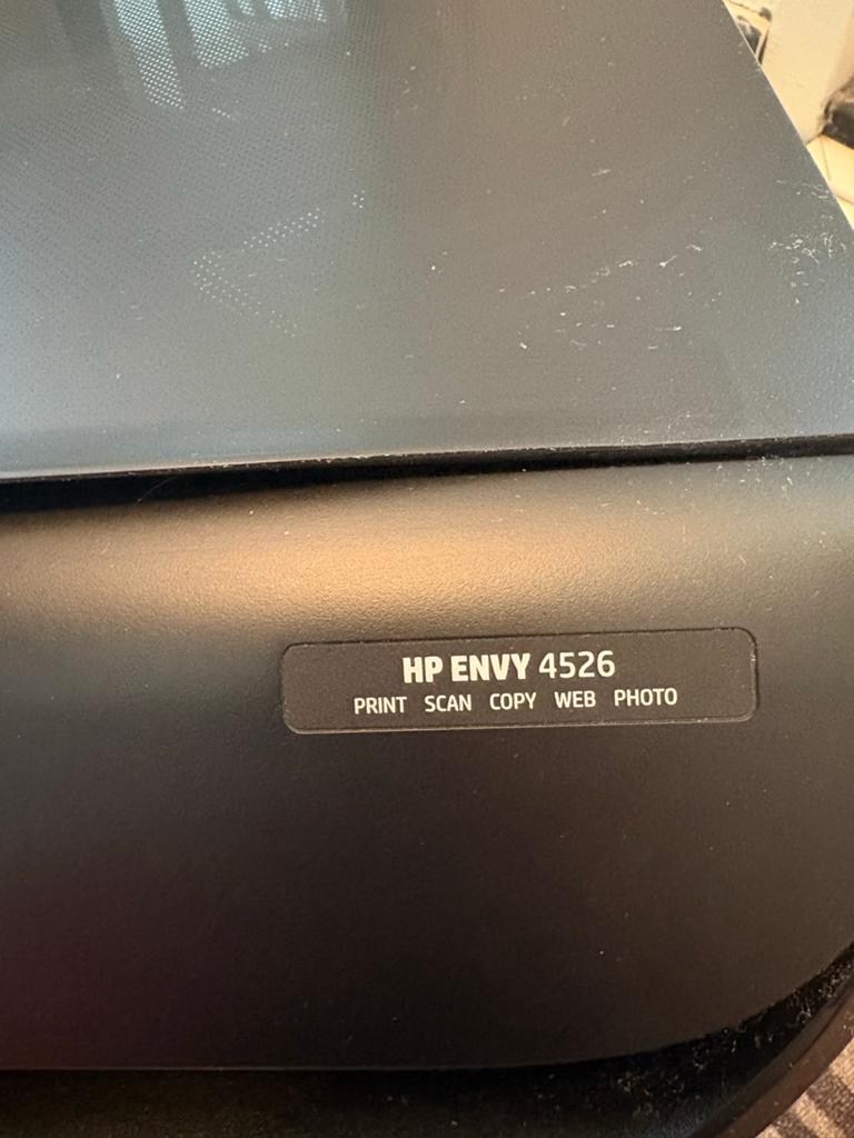 HP Envy 4526 All-in-One Printer - Print, Scan, Copy, Web, Ph, Gebruikt, Inkjetprinter, All-in-one, Kleur printen