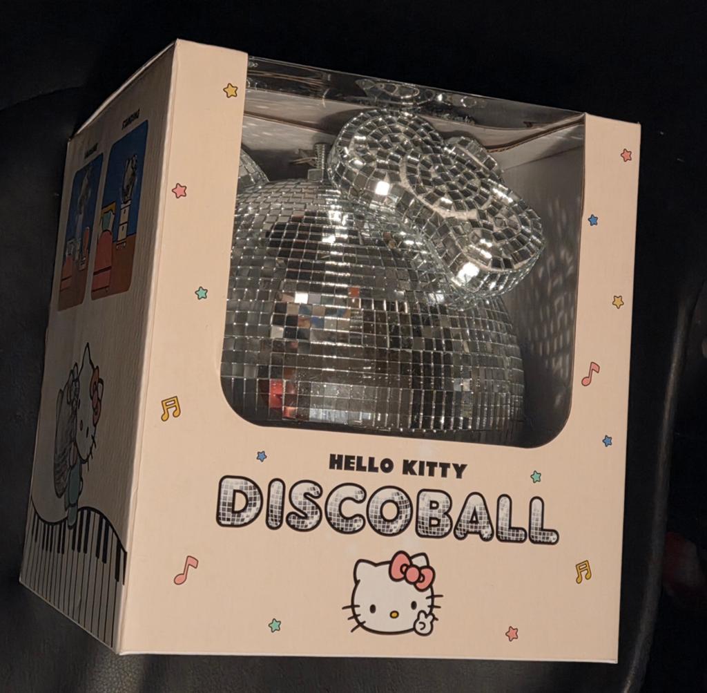 Nieuwe Hello Kitty Discobal Decoratie - Feestelijke Sfeer, Ophalen of Verzenden, Nieuw