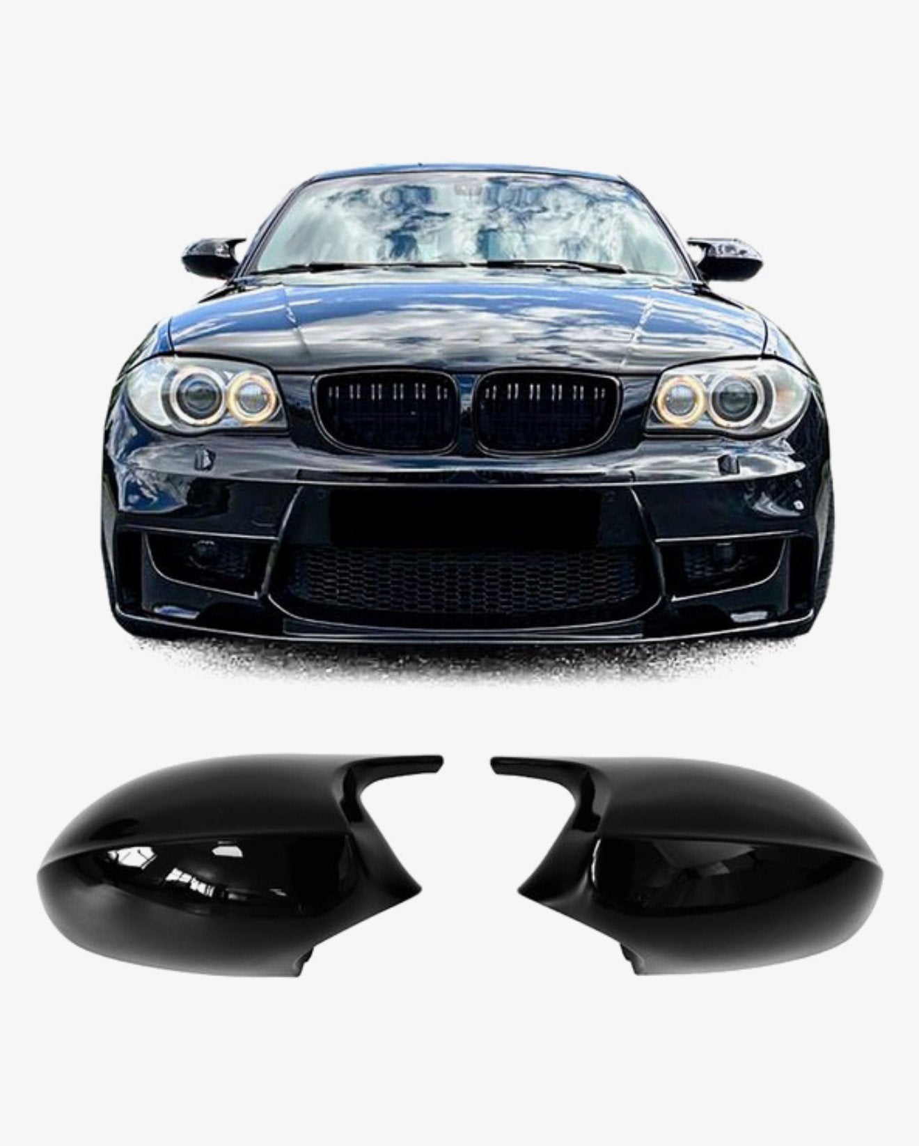 Spiegelkappen M look bmw e87, Ophalen of Verzenden