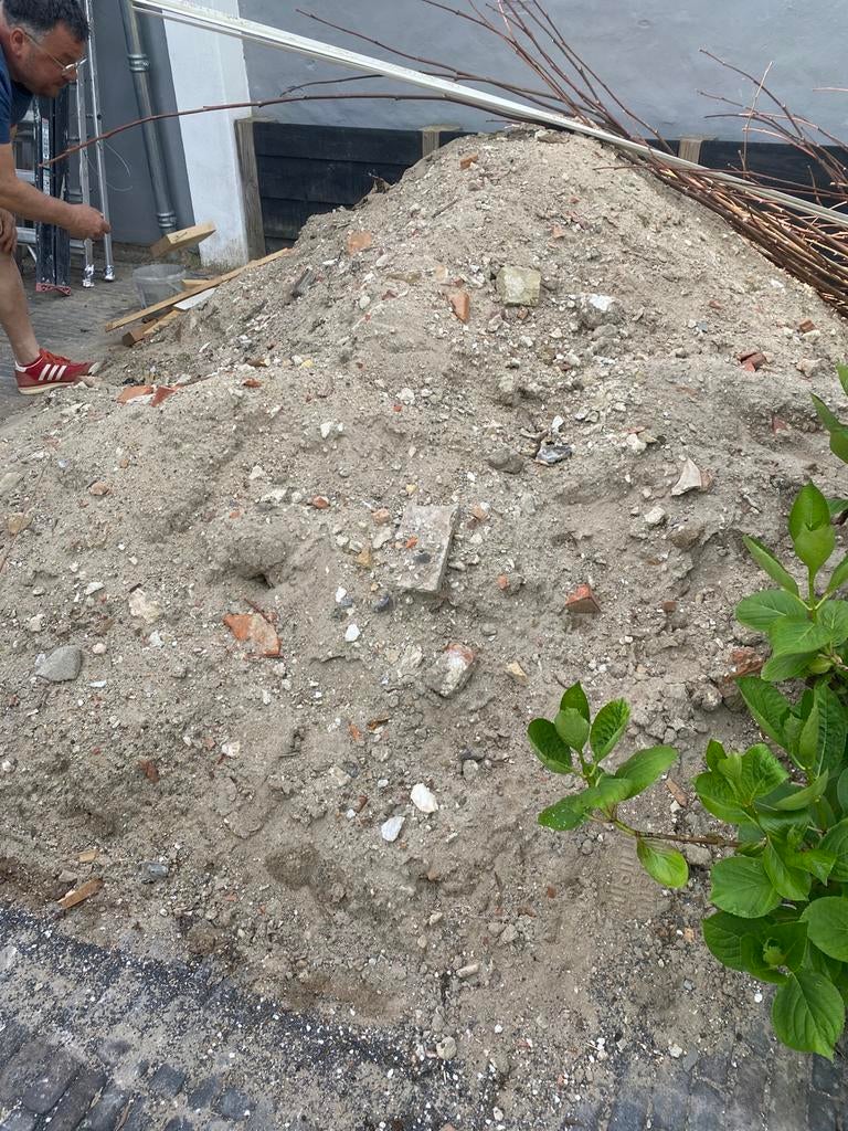 Gratis zand, Tuin en Terras, Zand, Ophalen of Verzenden, Zo goed als nieuw, Ophoogzand