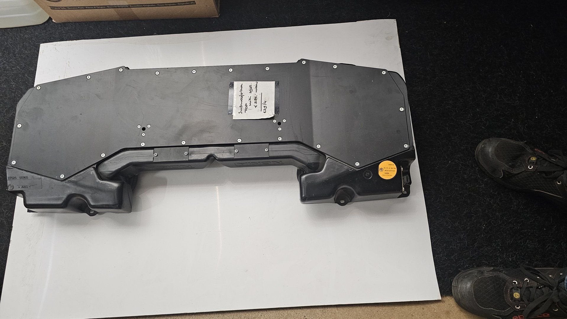Central Bass speaker hoedenplank BMW E39 sedan 65138360789 8, Ophalen of Verzenden, -, -, -