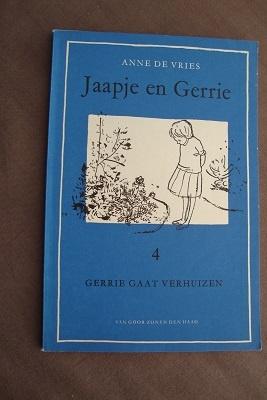 Jaapje en Gerrie deel 4 GERRIE GAAT VERHUIZEN Anne de Vries, Ophalen of Verzenden, Gelezen, Fictie algemeen