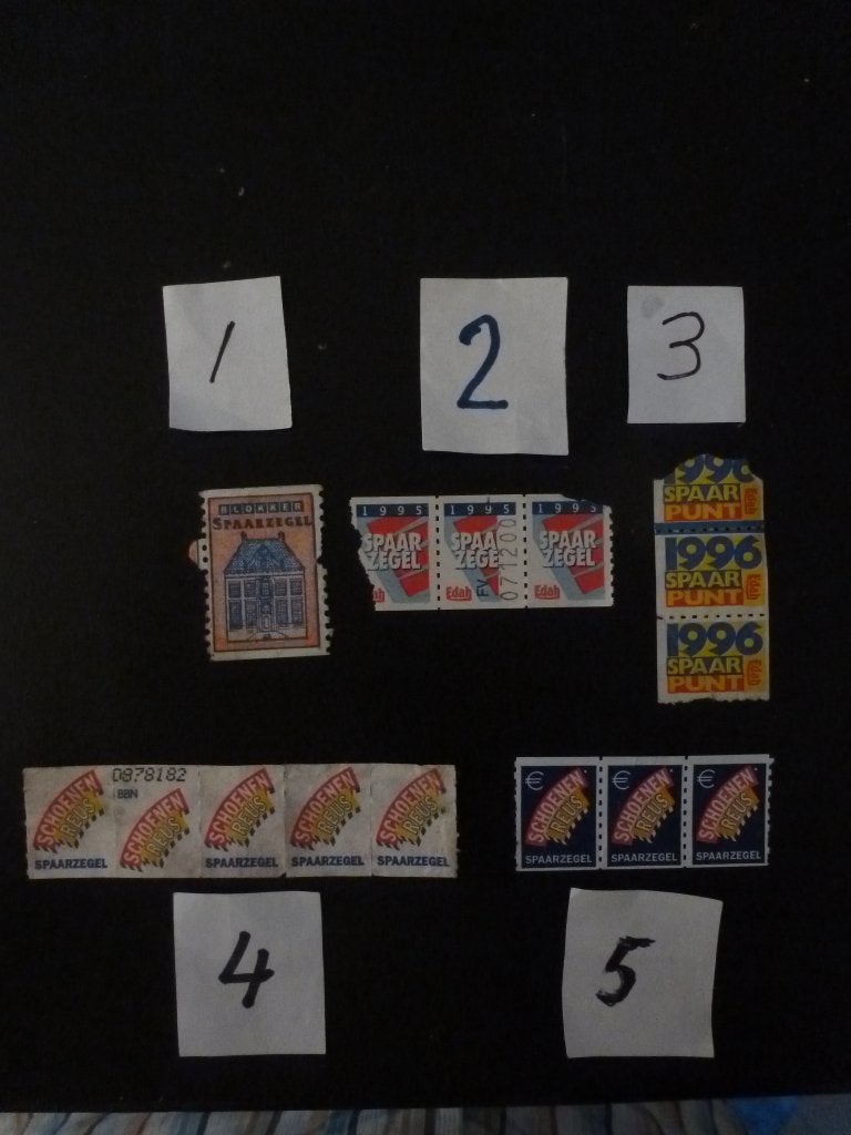 Supermarkt spaarzegels. dover os Blokker, Edah, Ophalen of Verzenden, Winkel, Super of Benzinepomp, Zegels, Bonnen of Punten
